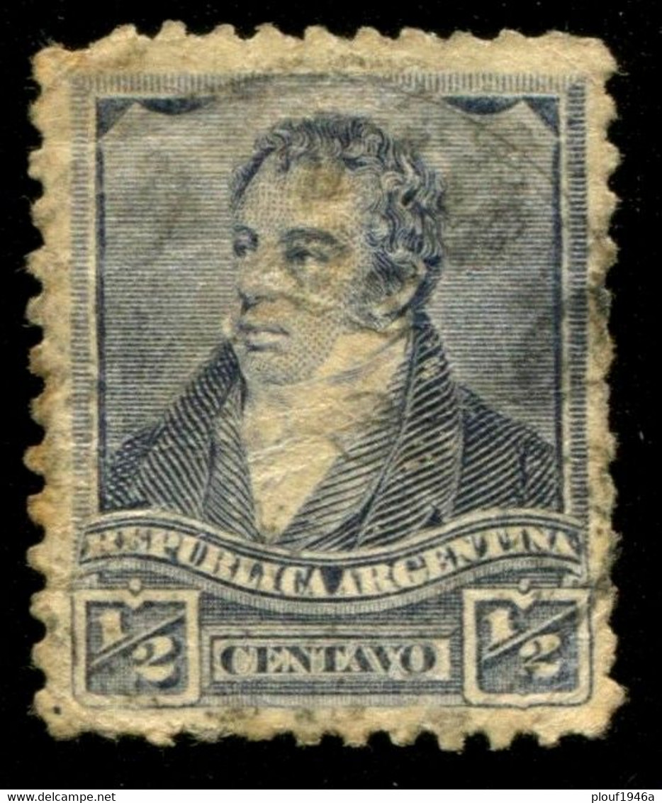 Pays :  43,1 (Argentine)      Yvert Et Tellier N° :     94 A (o) - Used Stamps