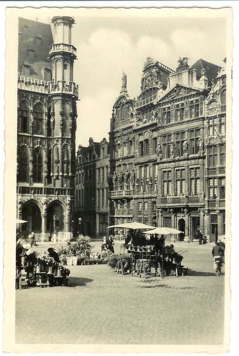 BRUXELLES Grand'Place, Marché Aux Fleurs - Groote Markt, Bloemenmarkt - Markten