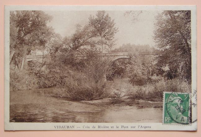 Vidauban (83-Var) Rivière Et Pont Sur L’Argens - Vidauban
