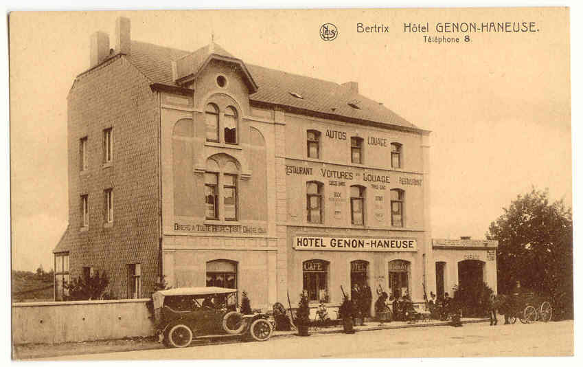 4402 - BERTRIX Hôtel GENON-HANEUSE - Bertrix