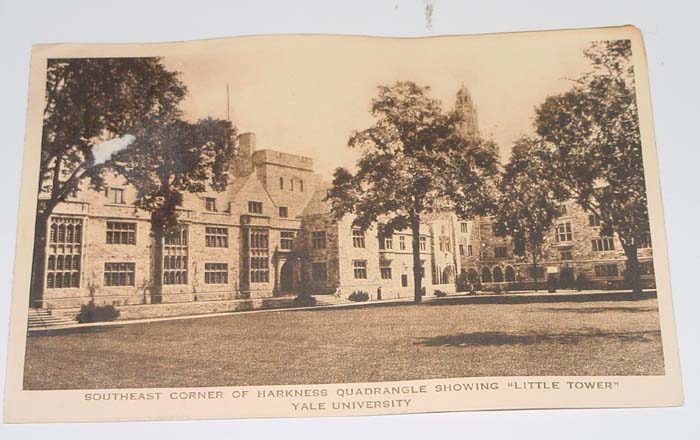 LITTLE TOWER - YALE UNIVERSITY - NO CIRCULEÉ. - New Haven