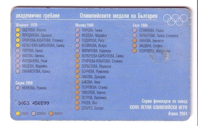Olympic Games – Jeux Olympiques - Kayak & Canoe - Kayaking - Canoeing - Kayac (not Perfect Condition - See Scan) - Bulgarije