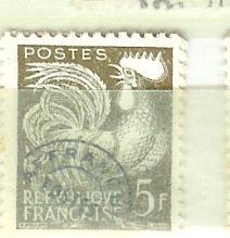 POSTES  N° P 107  NSG - 1953-1960