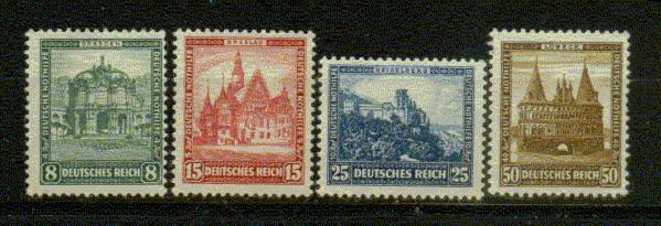 ALLEMAGNE EMPIRE Nº 435 A 438 ** TTB - Ungebraucht