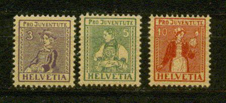 SUISSE Nº 154 A 156 ** TTB - Unused Stamps