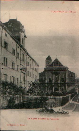 CPA De TOURNON -  Lycée National De Garçons. - Tournon