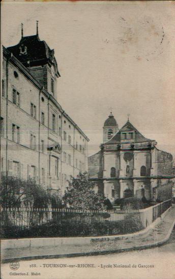 CPA De TOURNON -  Lycée National De Garçons. - Tournon