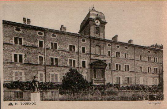 CPA De TOURNON -  Le Lycée. - Tournon