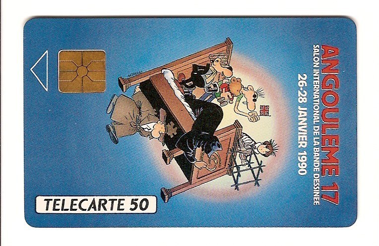 50 U Salon De La Bande Dessinée Angoulême 1990 à Petit Prix ! (Petillon, Jacobs...) - Phonecards: Private Use