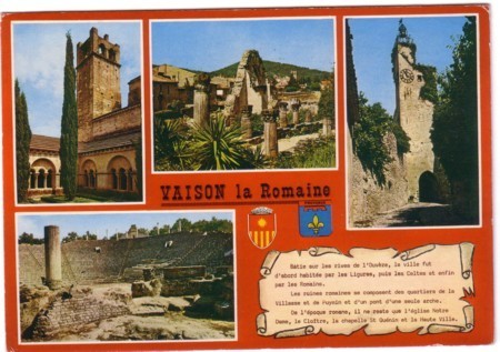 CPSM - VAISON LA ROMAINE - Multivues - Couleur - Années 80 - - Vaison La Romaine