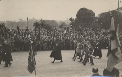 Photo Funérailles Période 1932/1940  Animée - Funérailles