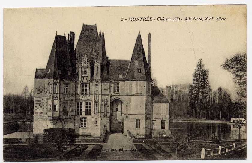 50 - MORTREE  - Château D´O - Aile Nord 16ème Siècle - Mortree