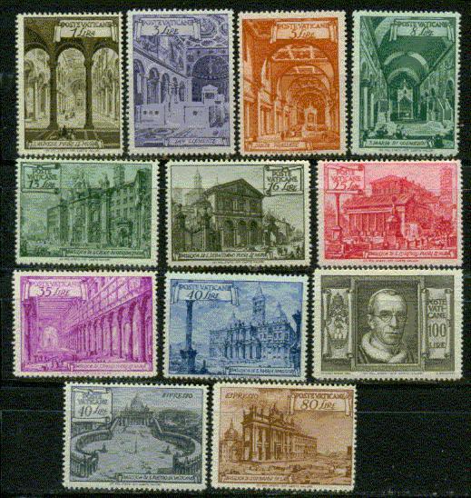 VATICAN  Nº 140 A 149 ** + Expres Nº 11 & 12 ** - Nuevos