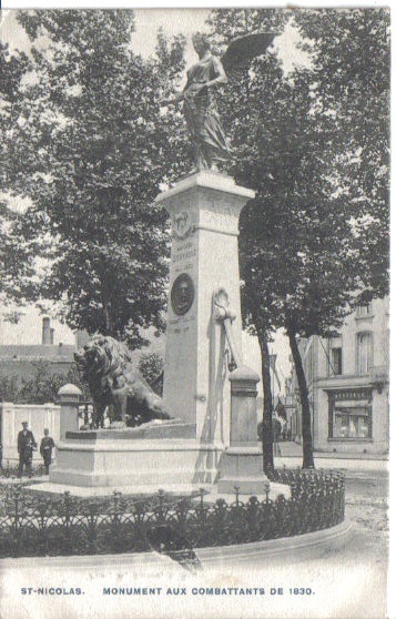 ST-NICOLAS  -  Monument Aux Combattants De 1830 - Sint-Niklaas