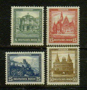 ALLEMAGNE EMPIRE Nº 435 A 438 ** - Unused Stamps