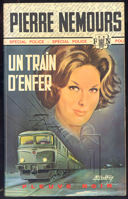 {25126} Pierre Nemours ; Spécial Police N° 870 EO 1971.      Train     " En Baisse " - Fleuve Noir