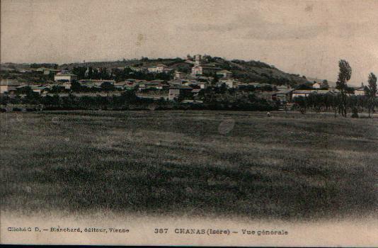 CPA De CHANAS - Vue Générale. - Chanas