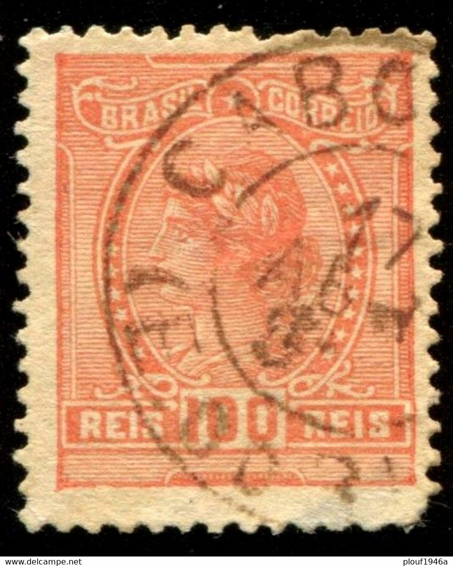 Pays :  74,1 (Brésil)             Yvert Et Tellier N°:   155 (B) (o) - Used Stamps