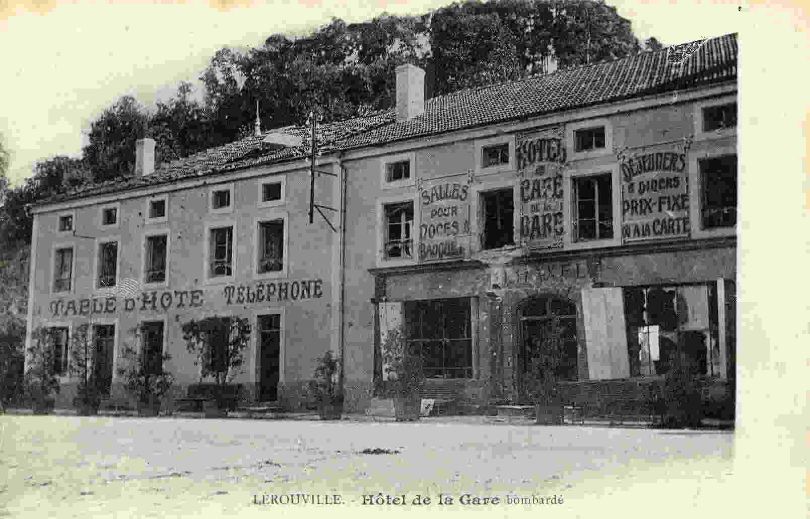 LEROUVILLE - Hôtel De La Gare - Lerouville