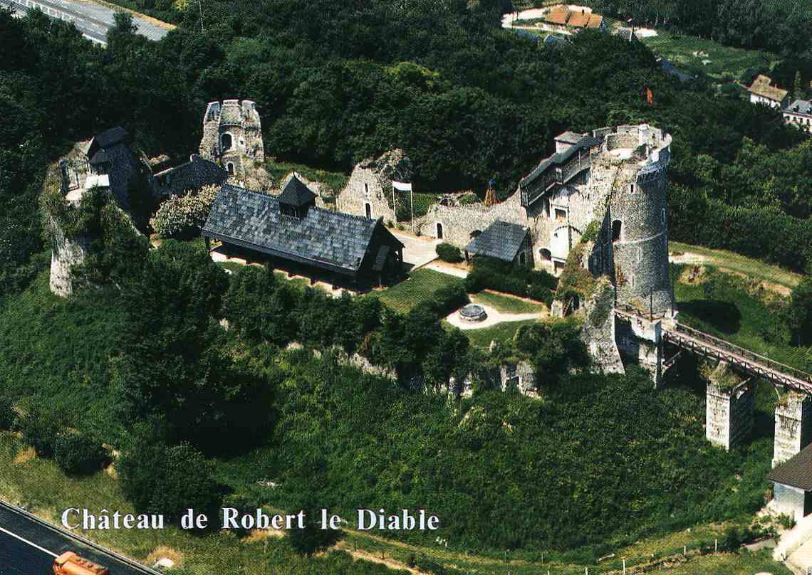 Seine Maritime > Moulineaux - Château De Robert Le Diable - Cliché Chevret - Autres & Non Classés