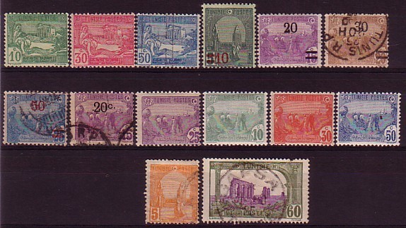 TUNISIE - 14 Timbres* Et Obli - Ungebraucht