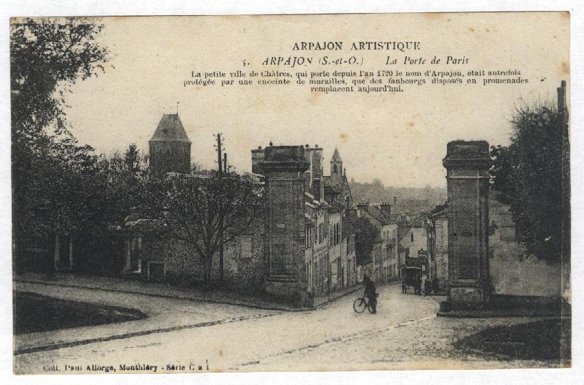 5  -  ARPAJON  --  La Porte De Paris - Arpajon