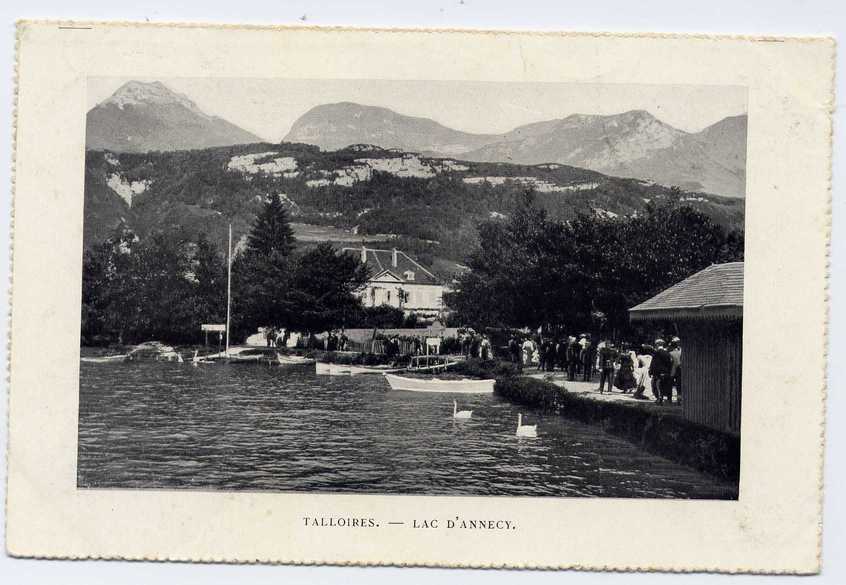 42 - TALLOIRES - LAC D´ANNECY - Talloires