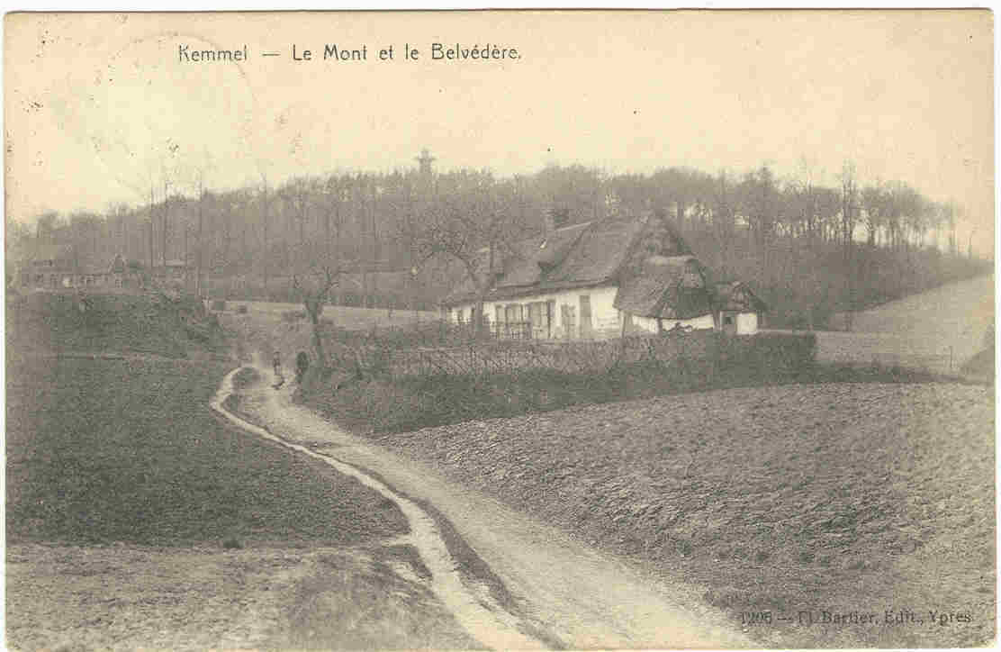 KEMMEL - LE MONT ET LE BELVEDERE - Heuvelland