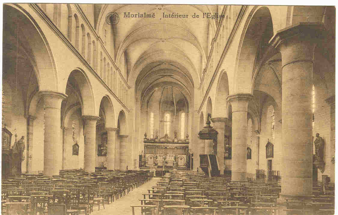 MORIALME - INTERIEUR DE L'EGLISE - Florennes