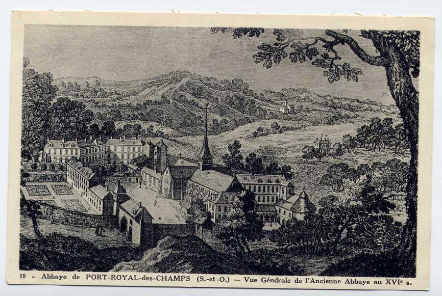 43 - PORT ROYAL DES CHAMPS - Abbaye - Vue Générale - Magny-les-Hameaux