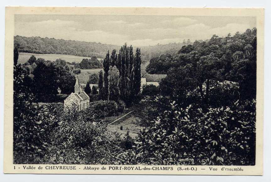 43 - PORT ROYAL DES CHAMPS - Abbaye - Vue D´ensemble - Magny-les-Hameaux