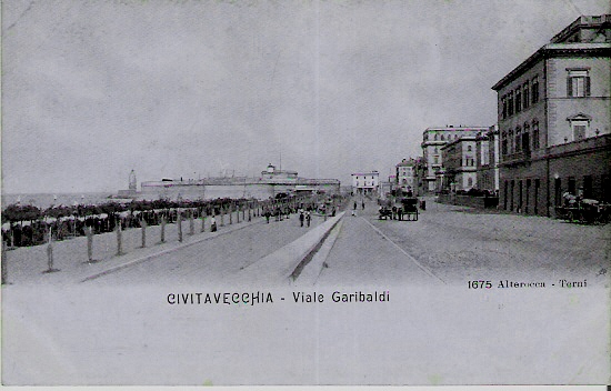 ITALIA - CIVITAVECCHIA - VIALE GARIBALDI - Civitavecchia