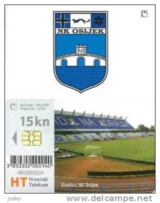 NK OSIJEK Football Club (Croatia) Soccer Fussball Calcio Foot Futbol Futebol Stadium Stade Stadio Stadion Estadio - Kroatien