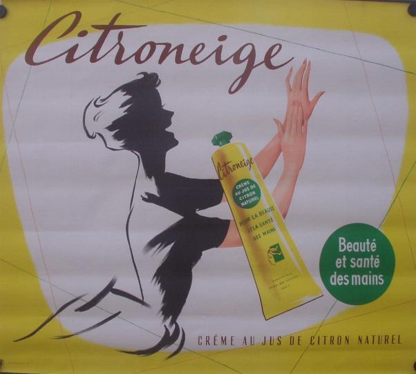 Affiche "CITRONEIGE" - Affiches