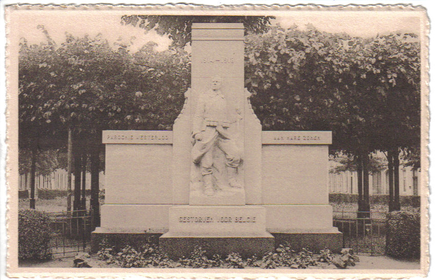 WESTERLOO  -  Standbeeld Der Gesneuvelden - Monument Aux Morts - Westerlo