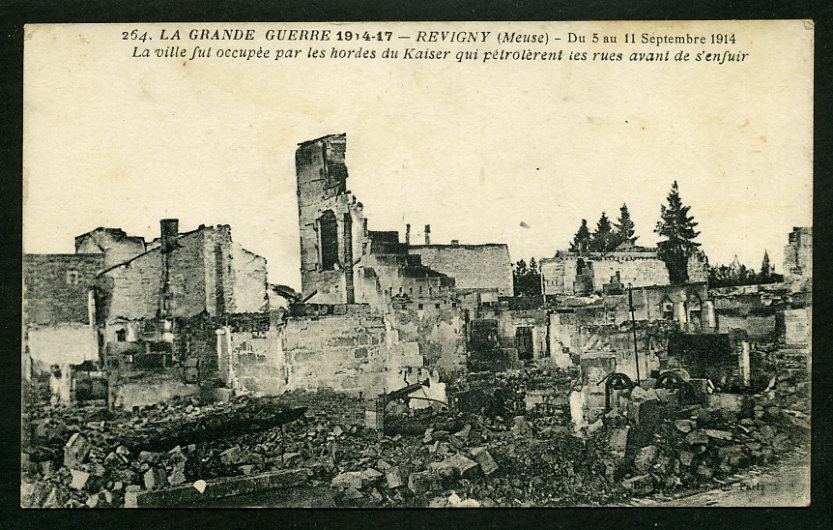 55 - REVIGNY - Du 5 Au 11 Septembre 1914 - Revigny Sur Ornain