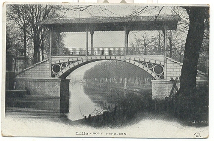 Lille : Pont Napoléon : 1906 - Lille