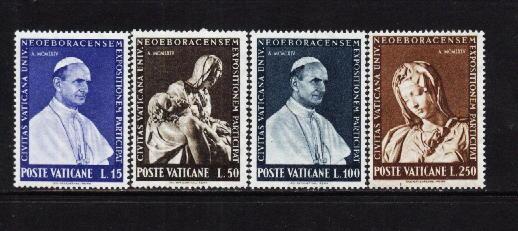 Vatican Yv.no. 401/4 Neufs** - Unused Stamps