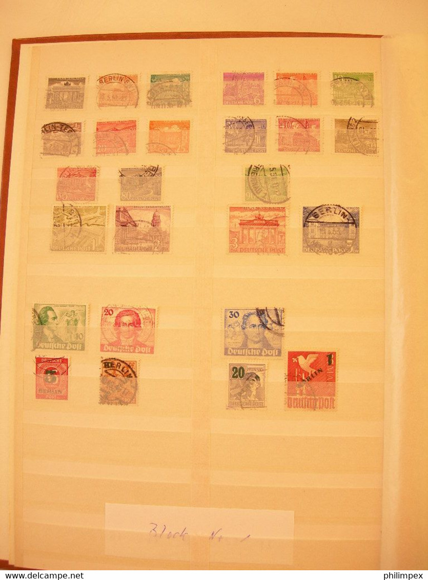 BERLIN, 1948-1988 ALMOST COMPLETE  COLLECTION, VERY FINE USED! - Collections