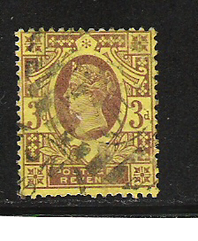 Grande Bretagne - 1887 - Y&T 96 - S&G 203 - Oblit. - Used Stamps