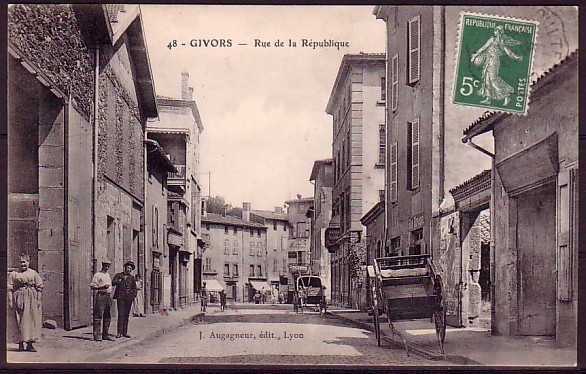 RHONE - Givors - Rue De La Republique - Givors