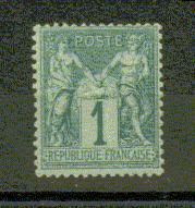 FRANCE Nº 61 * TTB - 1876-1878 Sage (Type I)