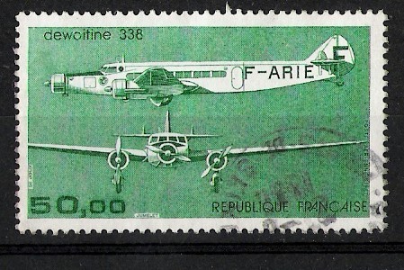 Trimoteur Dewoitine 338 N° PA60 Oblitéré (côte 6€) - 1960-.... Gebraucht