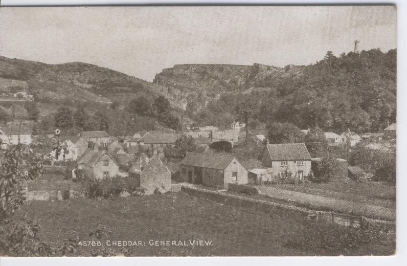 CHEDDAR: GENERAL VIEW.  45788. - Cheddar