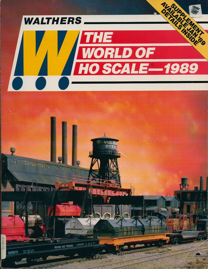 Catalogue Walthers 1989 - English