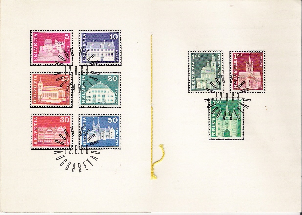 FDC / 12.09.1968 - Booklets