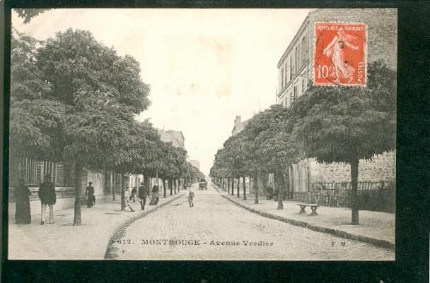 Montrouge - Avenue Verdier (animée) - Montrouge