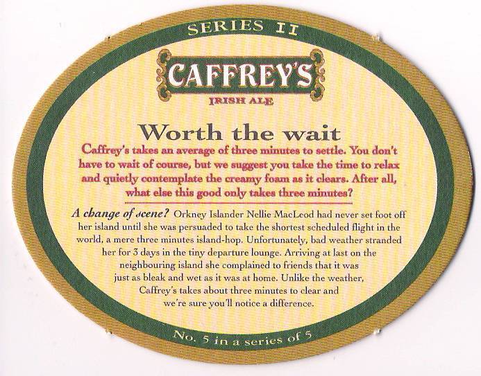 Caffrey's - Bierdeckel