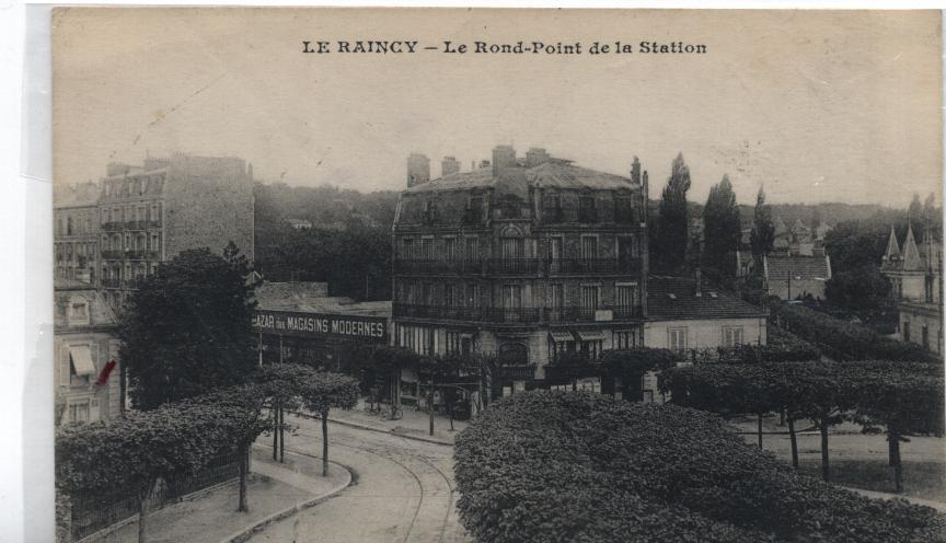 93 - Le Raincy - Belle Animation Rond- Point De La  STATION - COMMERCE Coll GALLAIS Avenue Du CHEMIN De FER - Le Raincy