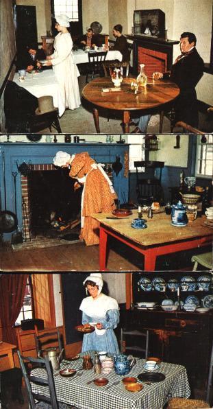 (3) Interiors - Early Days, Upper Canada Village - Cartes Modernes